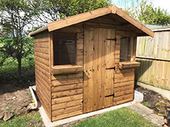 Adams Style Shed